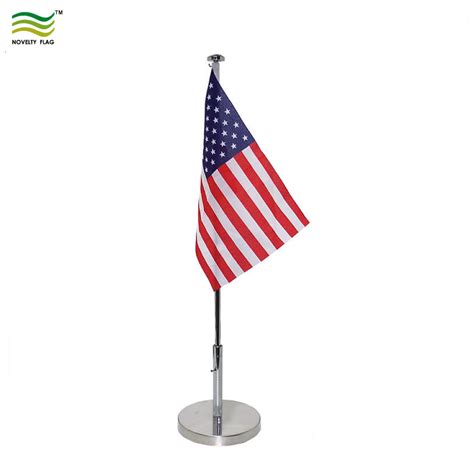 Stainless Steel Table Flag Pole Nf09m01001 China Table Flag Pole