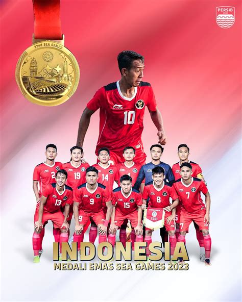 indonesia emas sea games bola