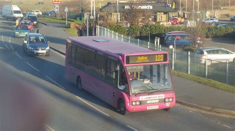 Compass Bus Nx55ffo Seen In Newhaven On Route 123 All Imag Flickr
