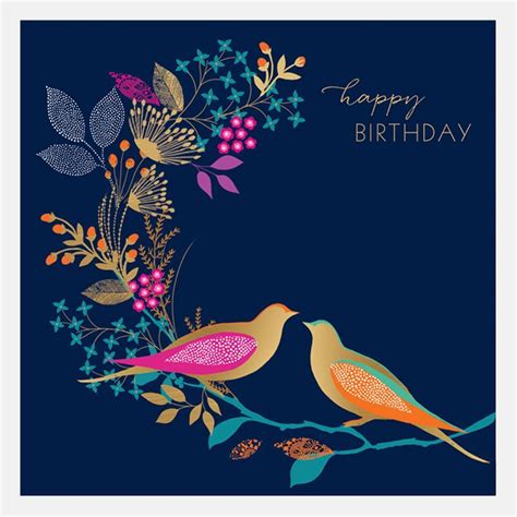Happy Birthday Two Birds Card 463870830368340344 Geburtstag