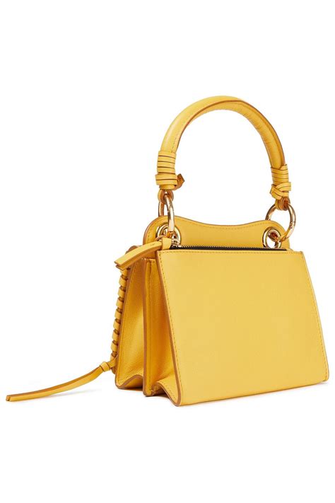 See By ChloÉ Snake Effect And Textured Leather Shoulder Bag Sale Up