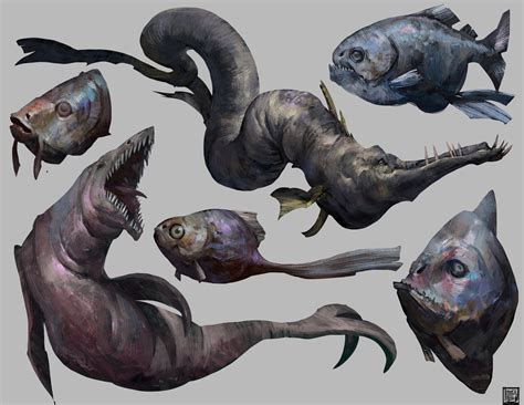 Siren Creature Creature Design Ocean Creatures Fantasy Creatures