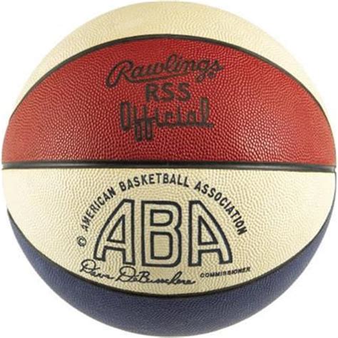 1975 76 Aba Game Used Basketball