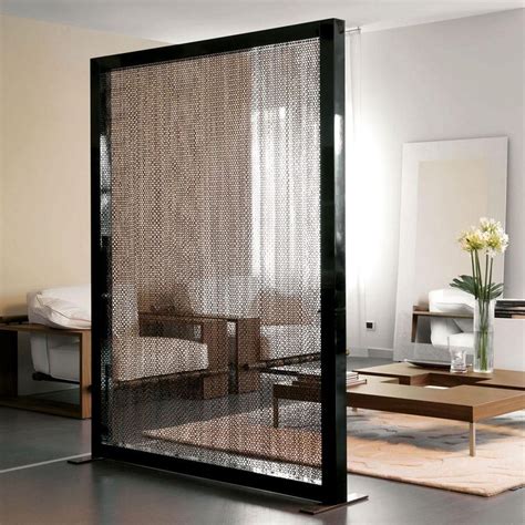 A room divider is an easy and affordable way to create a home office where there wasn't one before or just turn a studio apartment into one with bedroom plus living room. IKEA Hanging Room Dividers | Room divider walls, Modern ...