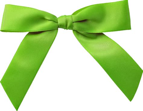 Green Bow Png Image