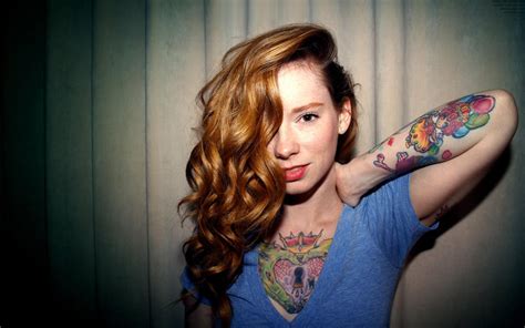 Tattoos Women Redheads Hattie Watson Wallpapers Hd Desktop And Mobile Backgrounds