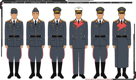 Wehrmacht Luftwaffe Engineer General Uniforms By Grand Lobster King On