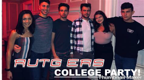 episode 1 ~college party what it s like rutgers edition ~ youtube