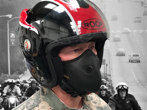 Cafe Racer Leather Face Mask