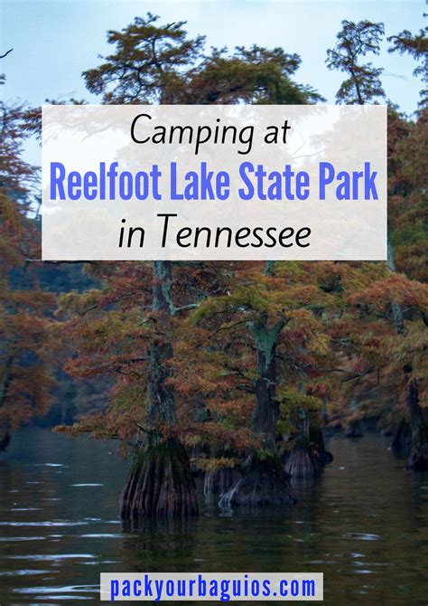 Camping At Reelfoot Lake State Park In Tennessee Pack Your Baguios