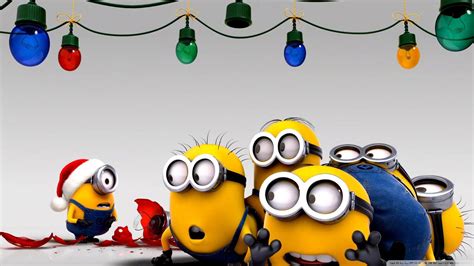 Minions Christmas Wallpapers Wallpaper Cave