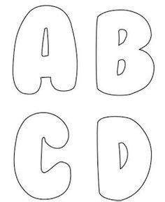 Moldes De Letras Diferentes Para Baixar Molde Alfabeto Letras