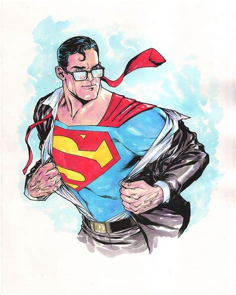 Clark Kent Reveals That He Is In Fact Superman By Matthew Clark