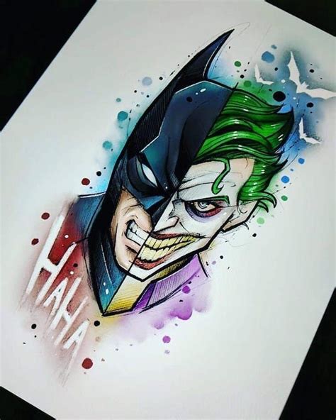 Introducir 62 Imagen Dibujos De Batman Y Joker Abzlocalmx