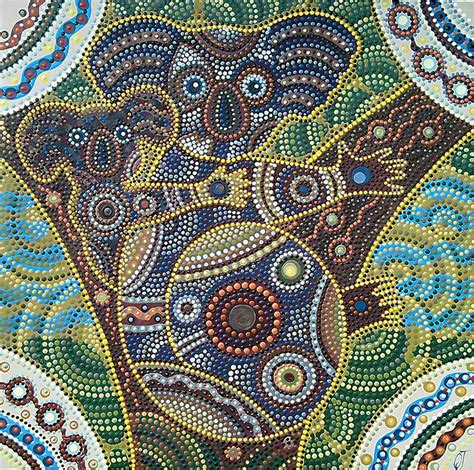 Copyright Ousha Jenamola Awesome Piece Of Artwork Aboriginal Art