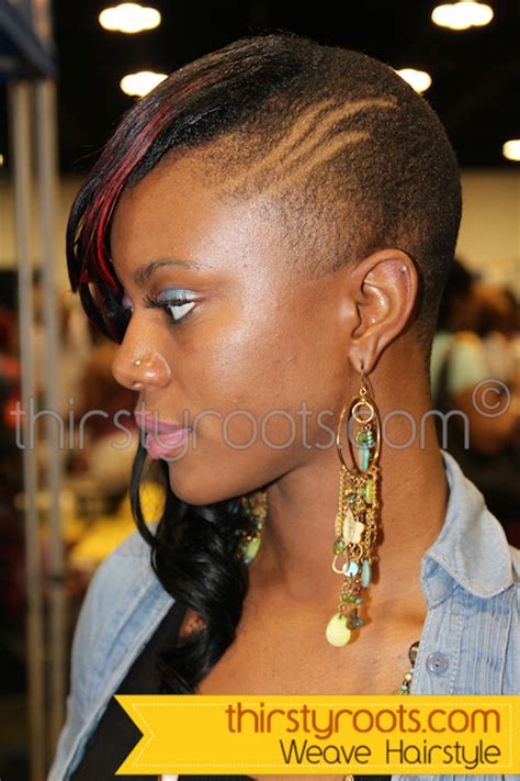 Mohawk Hairstyles With Weave