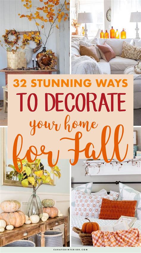 32 Fall Home Decor Ideas And Inspiration For A Cozy Autumn Home