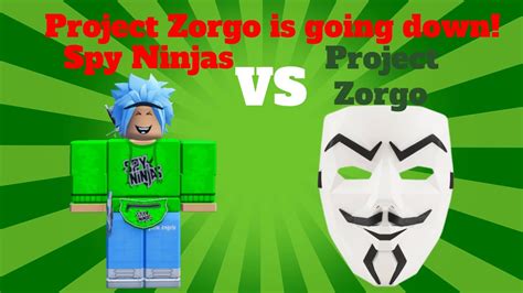 Project Zorgo Is Going Down Roblox Spy Ninjas Vs Project Zorgo