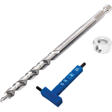 Kreg Micro Pocket Drill Bit With Stop Collar And Hex Wrench