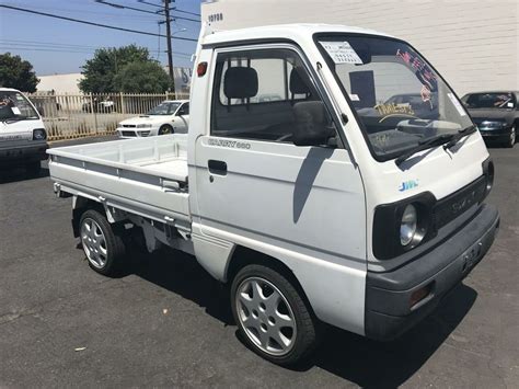1991 Suzuki Carry Kei Truck Ac Equipped 4x4 Or 2wd On Demand Extra Low