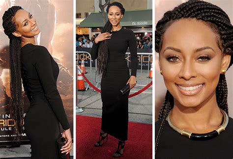 black beauty qc keri hilson is gorgeous in her braids