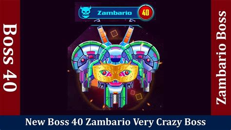 Galaxy Attack Alien Shooter Boss Mode Boss 40 Zambario By Apache