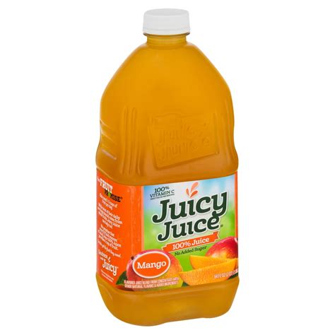 Juicy Juice Mango 100 Juice 64 Fl Oz