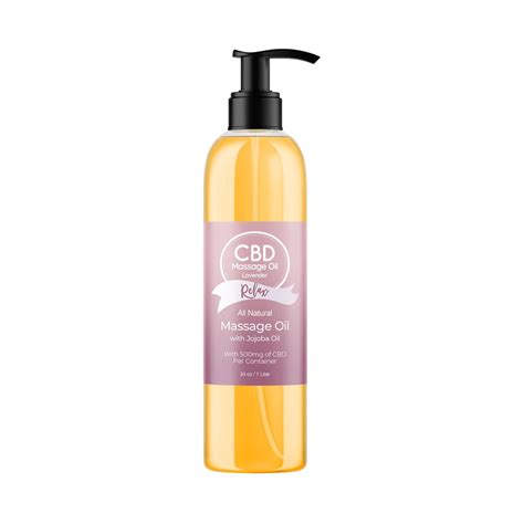 Cbd Infused Massage Oil With Lavender Cbd Essentials Usa
