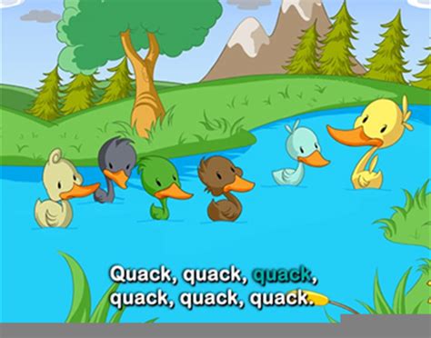 Six Little Ducks Clipart Free Images At Vector Clip Art