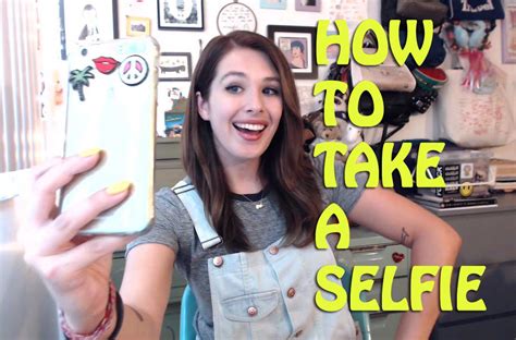 How To Take A Selfie Youtube