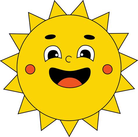 Sun Cartoon Png