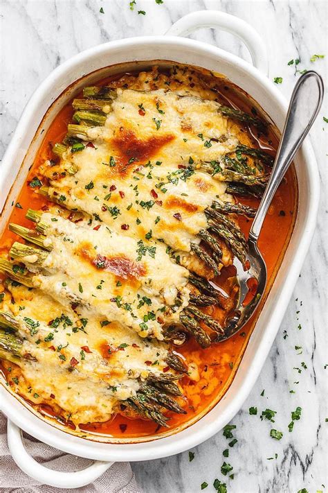 This chicken casserole recipe is a healthy but also a hearty meal. Chicken Casserole with Asparagus and Mozzarella | Chicken ...