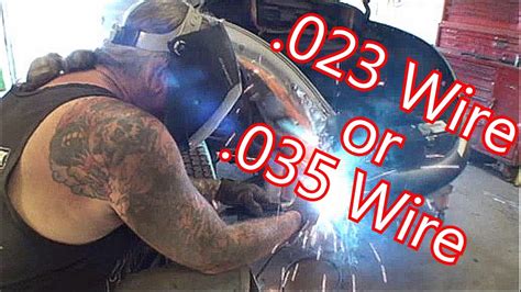 How To Use A Mig Welder Choosing The Correct Wire Size For The Job