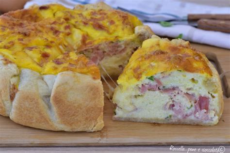 Maybe you would like to learn more about one of these? Torta Rustica RICOTTA e Prosciutto Invisibile Ricetta ...