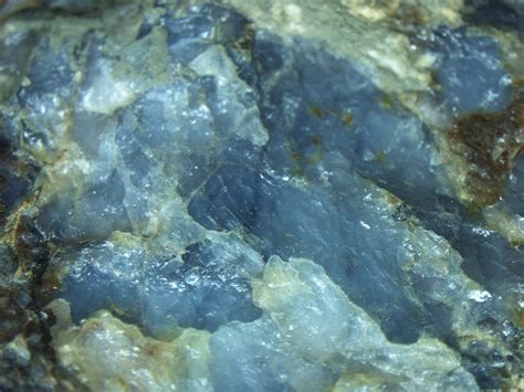 Blue Quartz A Distinctive Mineral Thats Found In Virginias Blue