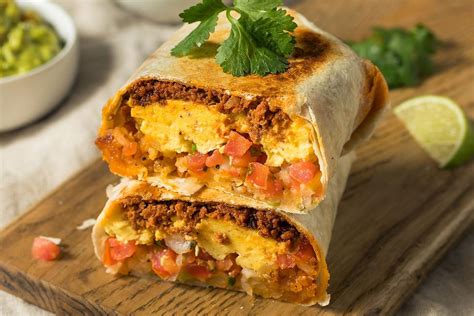 Breakfast Burrito Recipe Wake Up With This Chorizo And Egg Breakfast