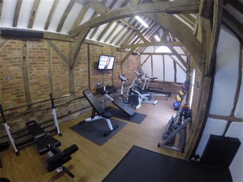 Pin By Shannon Mcdonald On Gym Barn Farmhouse Remodel Gym Room At