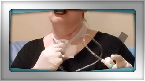 Trach Care At Home Suctioning Out My Tracheotomy Tube Youtube