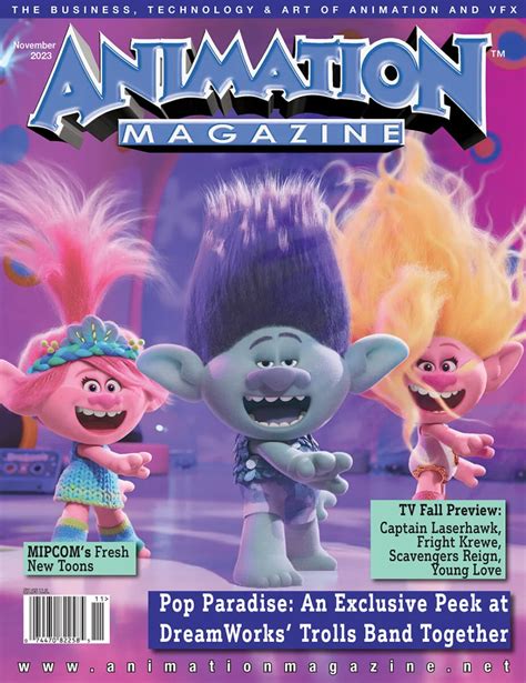 Archives Animation Magazine 334 November 2023 Animation Magazine