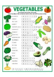 We did not find results for: double puzzle (vegetables) + key - ESL worksheet by lupiscasu