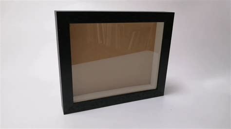 3d Deep Solid Wood Shadow Box Deep Display Frame Buy White Wood