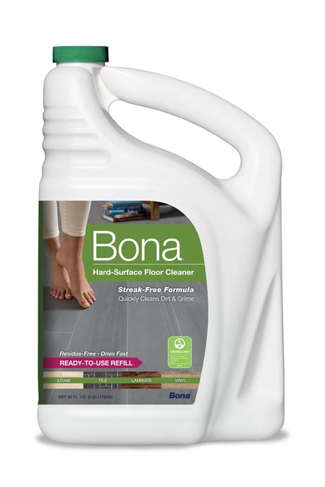 Bona Hard Surface Floor Cleaner Refill 96 Fl Oz