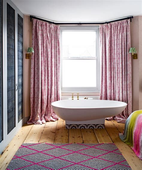 Bathroom Curtain Ideas 10 Elegant Washroom Drapery Styles