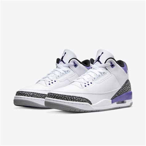 Air Jordan 3 Dark Iris Ct8532 105 Nice Kicks