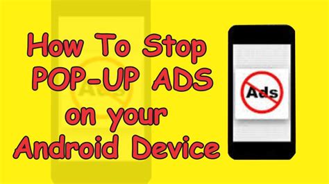 These apps can detect the presence of advertisements in the apps and notify you. How To Stop POP-UP ADS on Your Android Devices and Webb ...