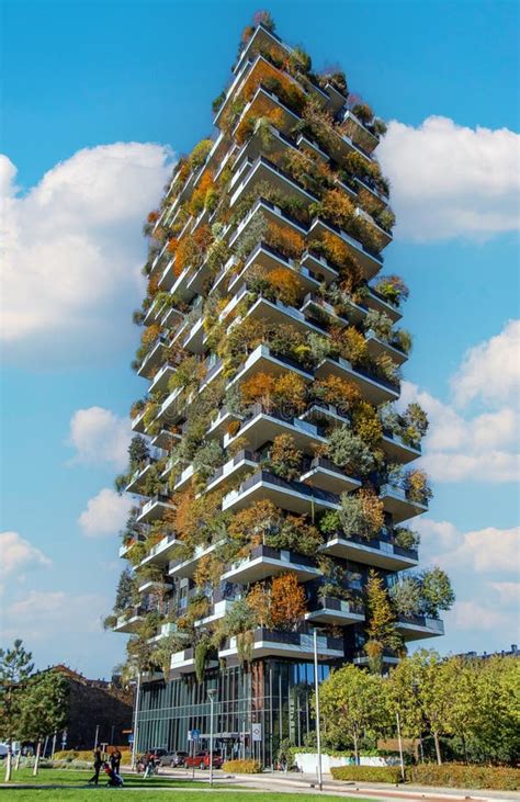 The Vertical Forest Milan Italy Editorial Image Image Of Milan