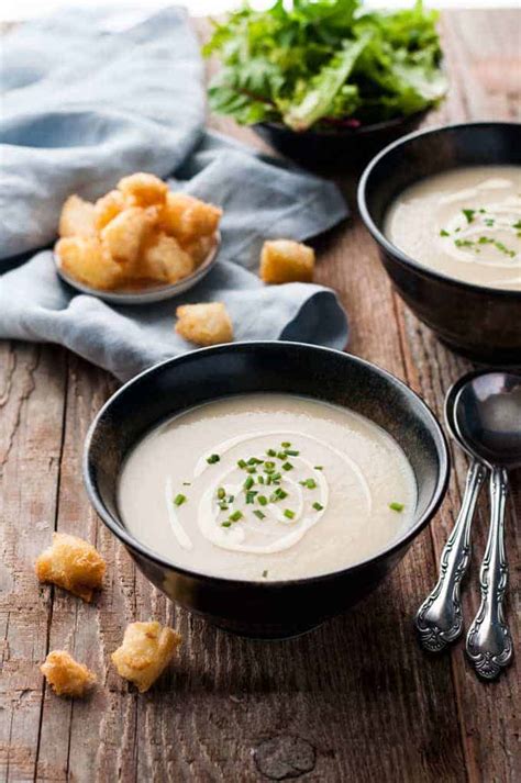 Homemade soup with potato bread. Potato and Leek Soup (Julia Child recipe) | RecipeTin Eats