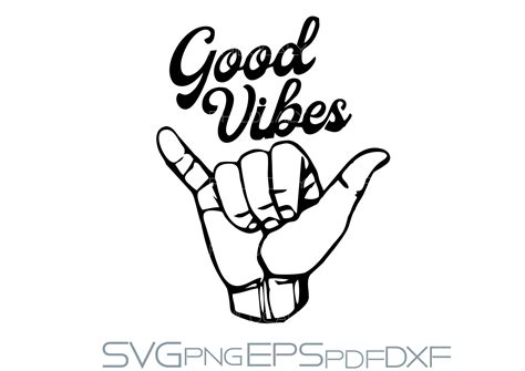 Good Vibes Svg Good Vibes Only Svg File Download Positive Etsy Ireland