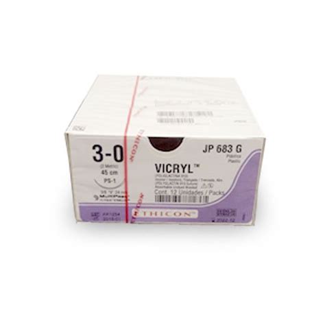Vicryl 30 Incoloro Ag Ps 1 45 Cm C12 Arkanum MÉxico