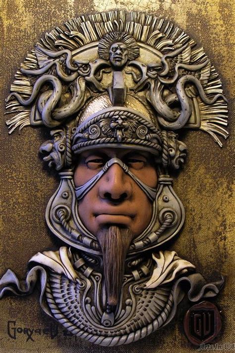 Victor Goryaev Things You Want To Touch Mayan Art Aztec Art Maya Art